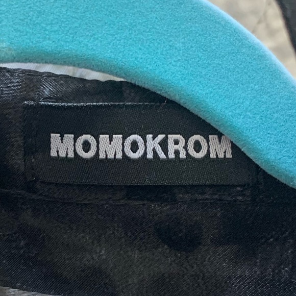 SHEER BUTTON UP TOP - Picture 4 of 4